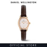 ราคา Daniel Wellington Ophelia Mini Dark Brown Lizard White Guilloché Rose Gold Silver Gold Women Watch Stainless Steel Leather Strap watch DW Official Authentic Original นาฬิกา ผู้หญิง (26253720367)