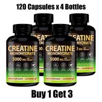 ราคา Omilay Creatine ครีเอทีน Creatine Monohydrate Capsules Creatine Supplement Capsule สําหรับผู้หญิงและผู้ชาย 5g ของ Creatine Monohydrate ต่อเสิร์ฟ เล่นกล้าม 120 แคปซูล (126225731043)