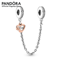 ราคา Pandora Silver Heart and infinity sterling silver and Pandora Rose safety chain with clear cubic zirconia เครื่องประดับ เซฟตี้ชาร์ม ชาร์มสีเงิน สีเงิน ชาร์มเงิน ชาร์มสร้อยข้อมือ (9500112874)