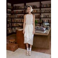 ราคา TuTTi Postcard Silk Skirt กระโปรง สีขาว ทำจากผ้าไหมแท้ ดีเทลจับจีบด้านหน้า เสื้อผ้าแฟชั่นสตรี (126532122320)