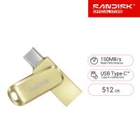 ราคา SanDisk Ultra Dual Drive Luxe USB Type C Flash Drive 512GB SDDDC4 USB3 2 Gen1 Type C Type A Color Champagne Gold SDDDC4 512G G46GD (21350716886)