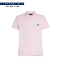 ราคา Tommy Hilfiger เสื้อโปโล ผู้ชาย รุ่น MW0MW39940 TOG สีชมพู ทรง Regular Fit (23869264482)