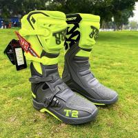 ราคา รองเท้า ใส่ขับรถวิบากอย่างดี สำหรับขี่รถมอเตอร์ไซค์ Tiger TR งานเย็บพื้น ปลายหัวแบบเหล็ก รองเท้าวิบาก พร้อมส่ง B03 135 (24761916642)