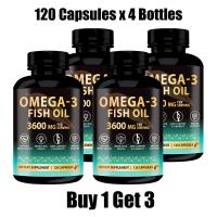 ราคา Omilay Omega3 Fish Oil โอเมก้า3 น้ำมันปลา น้ำมันปลาโอเมก้า3 น้ํามัน ปลา Fish Oil DHA Capsule Support Eye Health ผลิตภัณฑ์เสริมอาหาร 120 แคปซูล (126227476575)