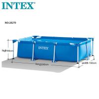 ราคา สระน้ำ สระเฟรมพูลสี่เหลี่ยม สระว่ายน้ำ สระน้ำครอบครัว สระว่ายน้ำใหญ่ สระน้ำเด็ก 3x2x0 75 ม 4 5x2 2x0 84ม (18925235414)