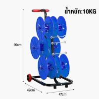 ราคา Celoglo ล้อเก็บสายไฟ โรลเก็บสายไฟ โรลปล่อยสายไฟ แบบครบเซ็ท 6 โรล รองรับสายไฟ คละสี ส่งด่วนในไทย (26024913343)