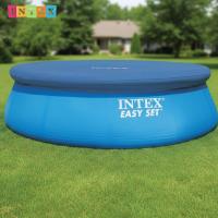 ราคา INTEX Pool Cover ผ้าคลุมสระ 15 ฟุต 457 ซม ช่วยให้สระน้ำสะอาดอยู่เสมอ ลดปัญหาฝุ่น ใบไม้ แมลง และลดการระเหยของน้ำ (25698493998)