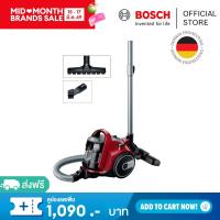 ราคา Bosch เครื่องดูดฝุ่นคานิสเตอร์ แบบไร้ถุง สีขาว รุ่น BGS05AAA1 สีแดง รุ่น BGC05AAA2 (19010723032)