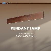 ราคา LUMAX ชุดโคมแขวนไม้พร้อมหลอด LED แสง Warm สไตล์มินิมอล PWP90 011 (22606239239)
