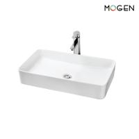ราคา MA523 อ่างล้างหน้า ชนิดวางบนเคาน์เตอร์ สีขาว MOGEN (21408751427)