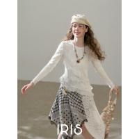 ราคา Original Design IRIS BOUTIQUE 26 ss Trims seriesIS73803 IK73820 Layered Lace Top Asymmetric Skirt Set ชุดเซ็ตลุคหวาน (126579681379)
