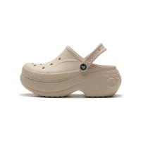 ราคา ของแท้พิเศษ Crocs Bella Clog Shoes Non Slip Thick Sole Beach Sandals 210062 100 รองเท้าผ้าใบผู้ชาย รองเท้าผ้าใบผู้หญิง The Same Style In The Store (24663578548)