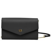 ราคา Guy Laroche กระเป๋าสะพาย หนังอัดลายแข็ง สีดำ รุ่น AGP0826KS6BLS (26332469609)