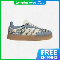 ราคา Adidas รองเท้าผู้หญิง Adidas Samba รุ่น JQ6046 สีขาว ดำ ทองเมทัลลิก (25537344085)