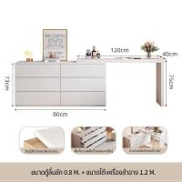 ราคา HOM HEART โต๊ะเครื่องแป้ง โต๊ะคอมพิวเตอร์ โต๊ะทำงาน โต๊ะวางคอม โต๊ะวางของ โต๊ะหนังสือแบบเข้ามุม ปรับได้อย่างหลายอิสระความยาว CM 140 235 สามารถปรับทิศทางได้ 360 สีขาวอุ่น ความจุสูง ใช้งานได้หลาก (25317
