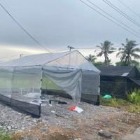 ราคา เต็นท์ประกอบผ้าใบใสโรงเรือนทรงจั่วมีทุกขนาด (24298519956)