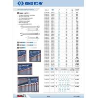 ราคา COMBINATION WRENCH NO 1226MR 16 26 PC Better accessibility 15 open slimline type CONTENTS 6 32mm ประแจแหวนข้างปากตาย 26 ชิ้น ชุดรุ่น 1226MR ยี่ห้อ KINGTONY (22557546034)