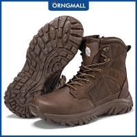 ราคา ORNGMALL รองเท้าบูทการต่อสู้การฝึกอบรมลุยหิมะรองเท้าผู้ชายเดินป่ายุทธวิธีระบายอากาศได้รองเท้าบูทหุ้มข้อขนาด39 47 (23344109943)