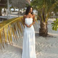 ราคา Paradise Dream Dress Free detachable sleeves 4 COLORS Freesize FIDUCIA BANGKOK (15046244118)