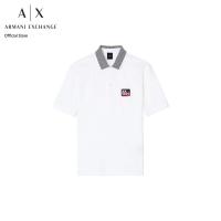 ราคา Armani Exchange เสื้อโปโลผู้ชาย รุ่น XM000748 AF13026 U0009 สีออฟไวท์ (24790078989)