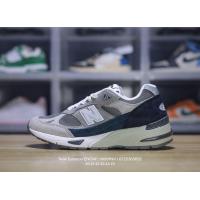 ราคา Sports shoes New Balance NB M991 series American heritage classic retro casual sports versatile dad running shoes M991NV (19883870241)