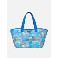 ราคา House on the Klong Cotton Capri Medium Beach Bag (26024487780)