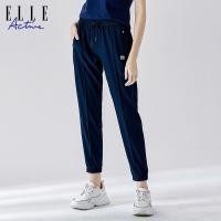 ราคา ELLE Active กางเกงขายาวทรงตรงผ้าไนลอนสำหรับผู้หญิง ELLE Active กางเกงวิ่งออกกำลังกายลำลองฤดูร้อน กางเกงขายาวทรงสลิมฟิต (24890932821)
