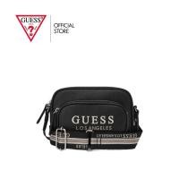 ราคา GUESS กระเป๋า รุ่น SF221771 JOELLA MINI DBL ZIP CROSSBODY สีดำ (26072637928)