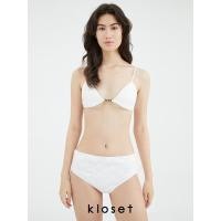 ราคา KLOSET Bikini Set SS23 SET001 ชุดว่ายน้ำบิกินี่ แต่ดีเทลอะไหล่ทองkloset (20952698625)
