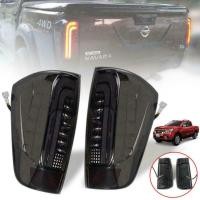 ราคา ไฟท้ายแต่ง LED รุ่น นิสสัน นาวาร่า NISSAN NAVARA NP300 ปี 2014 2018 สีสโม๊ค 1 คู่ รวมชุดหลอดไฟ และสายไฟ (1276026324)