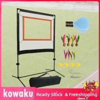 ราคา ชุดตาข่ายแบดมินตัน Kowaku พร้อมลูกขนไก่พร้อมอุปกรณ์ติดตั้งตาข่ายพกพาพร้อมไม้สำหรับเล่นเกมอุปกรณ์ชายหาด (24659412216)