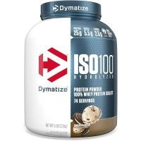 ราคา Dymatize ISO100 Hydrolyzed Protein Powder 100 Whey Isolate Protein 5 Lbs 71 Servings เวย์โปรตีนไอโซเลท Chocolate (25663158810)