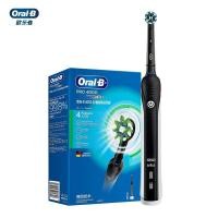 ราคา Oral B PRO4000 Electric Toothbrush Rechargeable 3D Sonic Rotation Swings Smart Adult Toothbrush 4 Brushing Modes 2 Min Timer (24240254525)
