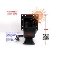 ราคา พร้อมส่งจากไทย พัดลมหอยโข่ง 120W 220V Fan Centrifugal 130FLJ1 พัดลมอุตสาหกรรม AC CENTRIFUGAL Fan พัดลมระบายอากา Blower Frequency Power Centrifugal (13694109234)