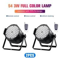 ราคา ส่งฟรีทั่วไทย 6PCS ไฟพาร์ แสงเวที 54LED 3in1 lP001 H 54led 3W LP001 DMX512 ไฟพาร์ ไฟเธค ไฟดิสโก้ ไฟปาร์ตี้ ไฟเทค ไฟหลากสี ไฟงานเลี้ยง ดิสโก้ จัดส่งจากประเทศไทย (23417452892)