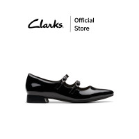 ราคา Clarks รุ่น NATALYN LANE สี BLACK PATENTรองเท้าส้นสูง รองเท้าส้นสูงหนังแก้ว คุณภาพดี ใส่สบาย (24372996670)
