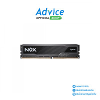 ราคา RAM DDR4 3200 16GB APACER NOX BLACK AH4U16G32C28YMBAA 1 (25931648121)