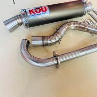 ราคา ท่อสูตร กู่ มหาชัย เวฟ125 ทรง Z ลูก 59 5 ปลายสีไทเทเนียม (16649535354)