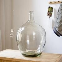 ราคา ขวดดอกไม้ขนาดใหญ่แก้วโปร่งใส ชิ้นส่วนตกแต่งบ้านแบบเรียบง่าย ขวดดอกไม้ขนาดใหญ่สำหรับปลูกดอกไม้ในบ้าน ห้องนั่งเล่น บ้านพักผ่อน (24559134059)