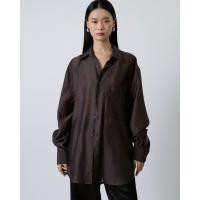 ราคา AMR DE SAISON AIMER Oversized Shirt with AIMER Embroidery (25117027683)