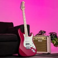 ราคา Gusta GST 01 HSS กีตาร์ไฟฟ้า Special Edition กีตาร์ไฟฟ้าพร้อมตู้แอมป์ รับประกันศูนย์ Music Arms (21910251652)