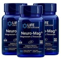 ราคา Life Extension Neuro Mag Magnesium L Threonate 90 vegetarian แคปซูล (26287852749)