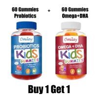 ราคา Omilay Probiotic Kids Gummy วิตามินเด็ก Prebiotic Probiotic โพรไบโอติก พรีไบโอติก อาหารเสริม เด็ก กัมมี Gummy Vitamin Strawberry 60 Gummies (25243980884)