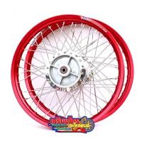 ราคา ชุดล้อYokoแท้ ดุมกระจก บูทลูกปืน ยางนอก ยางใน พร้อมใส่หน้าหลัง เวฟ125S เวฟ125iบังลม ไมล์ดิจิตอล ล้อขอบ17 ขนาดยาง 50 100 (24886385677)