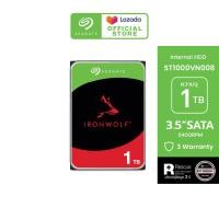 ราคา SEAGATE IRONWOLF NAS HDD ST1000VN008 1TB 3 5 5400RPM C 256MB SATA 6GB s ฮาร์ดดิสก์ ฟรีบริการกู้ข้อมูล (21688860474)