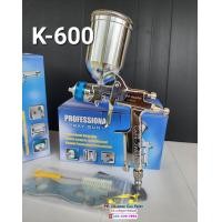 ราคา สินค้าในไทย กาพ่นสี K 600 Spray Guns มีหัว 1 3 1 4 1 5 mm ถ้วยข้างขาตั้งได้400cc เเบรนด์ PP dealer พีพี ดีลเลอร์ (17072312166)