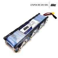 ราคา ilic แบตเตอรี่ลิเธียมฟอสเฟต LiFePO4 32650 8S 24V 6Ah BMS 24V (20166612532)