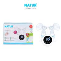 ราคา NATUR เนเจอร์ เครื่องปั๊มนม เครื่องปั๊มนมไฟฟ้า แบบคู่ รุ่น D 4 (25928675478)