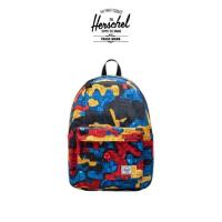 ราคา Herschel Supply กระเป๋าเป้ กระเป๋าแล็ปท็อป Laptop Bag กระเป๋าสะพาย กระเป๋าสะพายหลัง กระเป๋าเป้แฟชั่น กระเป๋านักเรียน ของแท้ มีช่องใส่ขวดน้ำ Herschel x LEGO Collection รุ่น Classic Backpack 13 14 lapto