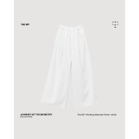 ราคา The SRT X13 Working Monster Pants TPN239 กางเกงขายาวทรงขาบานผ้าลายทางแนวตั้ง (22871629644)